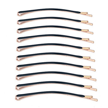 Yishenyishi Pack of 10 Curved Jumbo Bobby Pins,Hair Clips (Blue-10pcs) - color: Blue