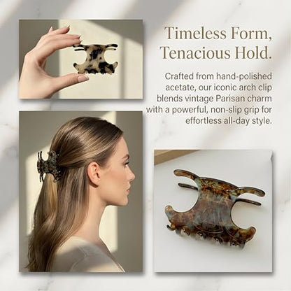 4Pcs Hair Clips for Women 4 Styles Small Medium Large Claw Clips for Thin Thick Curly Hair, Matte Rectangle Small Claw Clips for Thin/Medium Thick Hair, Hair Jaw Clip Nonslip (B) - style: B