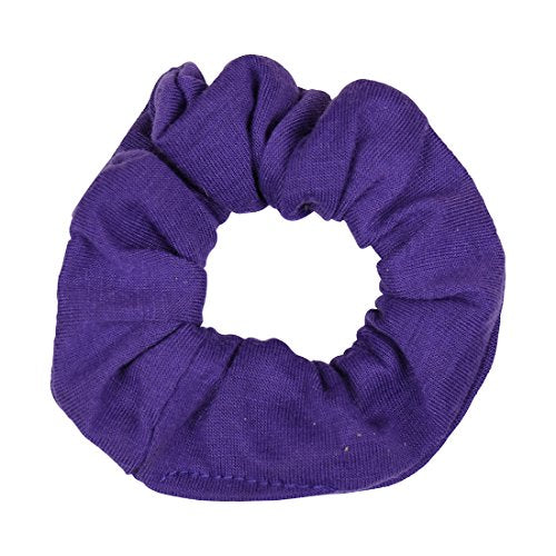 9 Pack Scrunchies Hair Ties (Rainbow) - color: Rainbow
