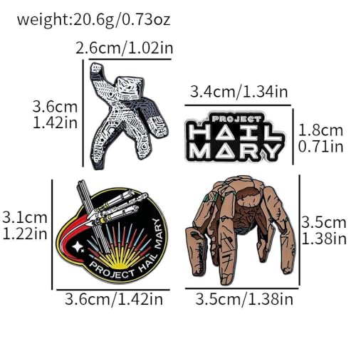 5PCS Butterfly Enamel Pins Set Skull Punk Lapel Pins Dark Evil Spirit Gothic for Men Women Jackets Backpack Personality Halloween Jewelry Accessories - color: 4PCS Project