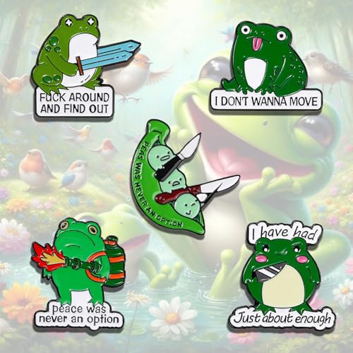 Cute Enamel Pin Sets for Backpacks and Jackets - color: JH-098