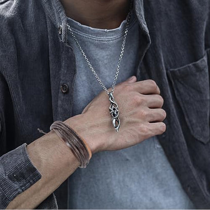 2 Styles Braided Genuine Leather Bracelets Brown Cowhide Layered Cuff Wrap Adjustable Rustic Leather Wrist Band Multilayer Rope Bracelet Wristband for Men Women Daily Wear Costume Party Gift - style: 2 styles 1