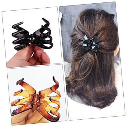 Octopus Hair Clip Set 9pcs Claw Hair Clips for Women Non-slip for Prom Party Wedding