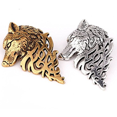 Badge Pin Class Suit Collar Men Jewelry Vintage(Silver)