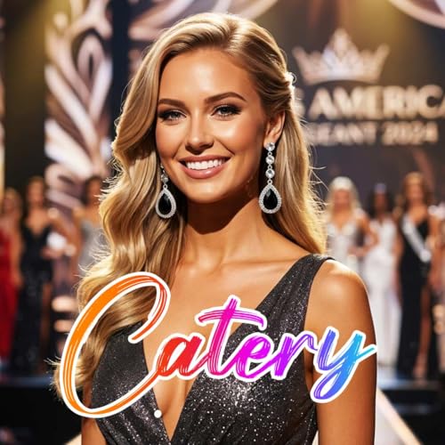 Catery Rhinestone Earrings Silver Crystal Teardrop Earrings Long Wedding Jewelry for Women - color: Black