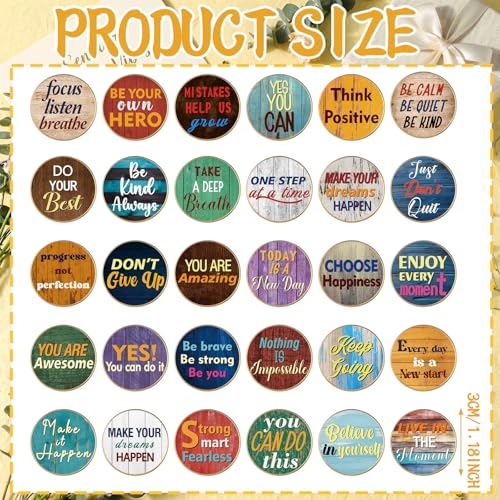 30/60 Pcs Cute Enamel Pins Bulk Plant Flower Animal Halloween Gothic Fall Pumpkin Cartoon Lapel Pin Brooches Jewelry Gift for Backpack Clothes Hats Accessories - style: Motivational