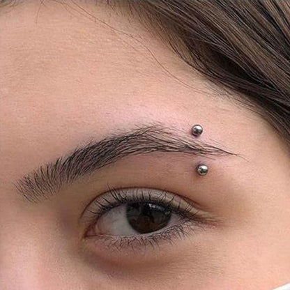 16G Eyebrow Rook Piercing Jewelry Small Belly Button Ring 316L Surgical Steel Snake Eye Tongue Curved Barbell Vertical Lip Labret Piercing Jewelry for Women Men 6mm 8mm 10mm Bars 3mm Opal CZ - color: 6PCS - 10mm Bars