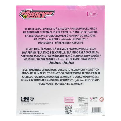 Powerpuff Girls Hair Accessories Set with Hair Clips & Bows - color: Powerpuff Girls