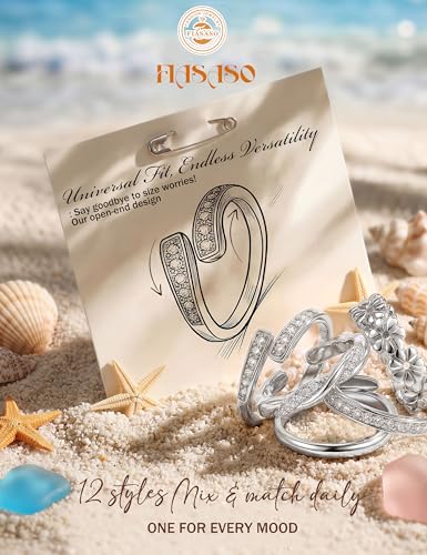 FIASASO 12Pcs Toe Rings for Women - 14K Gold Filled Toe Ring Non Tarnish Adjustable Simple Hug CZ Thin Band Toe Rings Summer Beach Foot Jewelry for Women - color: Silver