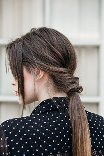 REVLON Extra Thick Black Hair Elastics, 15 Count - color: Black, size: 15 Count (Pack of 1)