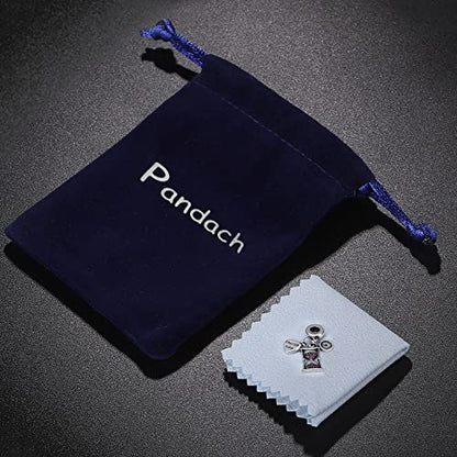 Pandach 925 Sterling Silver Charms for Bracelets and Necklaces Travel Round The World Beads Charms Relaxation Dangle Pendant,Jewelry Beads Gifts for Women - style: Calculator Time Charm