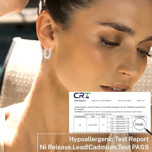 Senteria 925 Sterling Silver Post Hoop Earrings Hypoallergenic Small Heart Hoop Earrings with AAA+Cubic Zirconia Twisted Huggie Hoops Earring for Women 15MM/20MM - color: silver-heart-20mm