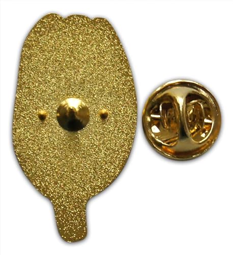 Novel Merk Flower Blossom Floret - Sunflower, Daffodil, & Other Lapel Pin, Hat Pin & Tie Tack Set - with Clutch Back - style: 3- Tulip