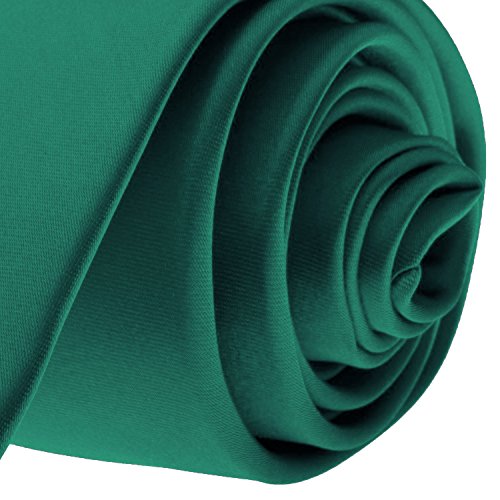 K. Alexander Skinny Ties - Multiple Solid Colors - Classic 2" width - color: Teal Green