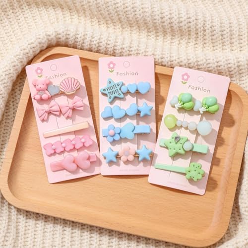 20 Pcs Assorted Hair Clips Set with Jewelry Jar, Fashion Hair Accessories for Everyday Wear & Special Events, Ideal Birthday Gift for Women