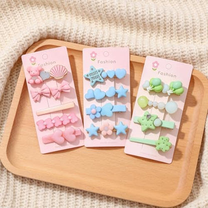 20 Pcs Assorted Hair Clips Set with Jewelry Jar, Fashion Hair Accessories for Everyday Wear & Special Events, Ideal Birthday Gift for Women