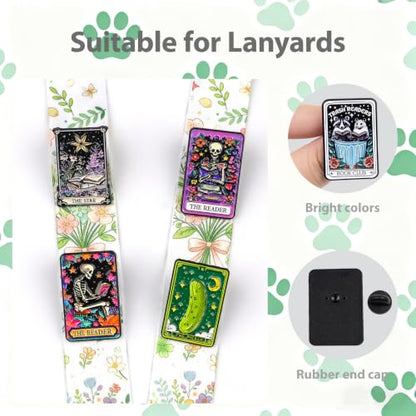 4/6/9/10/12/16/20PCS Cute Enamel Pins Bulk Set, Art Aesthetic Lapel Brooches, Humorous Quote Pins for Backpacks Jackets Hats Bags, Novelty Cool Badges for Women, Men, Teens, Kids - style: 12pcs Tarot