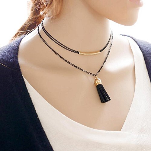 10 Pieces Lace Choker Necklace for Women Girls, Black Classic Velvet Stretch Punk Gothic Tattoo Lace