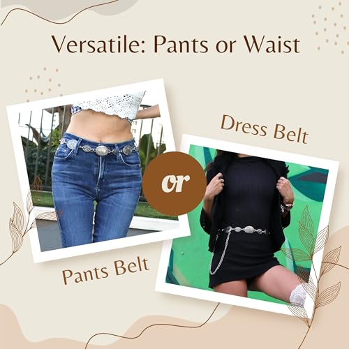 Millennials In Motion Designer Belt - color: Silver Concho