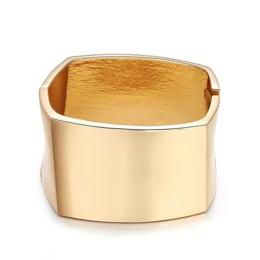 Chunky Gold Cuff Bracelet Chunky Bangles for Women Non Tarnish Modern Gold Jewelry Gifts trendy fashion fall fashion jewelry womens fashion - color: C-Bohemian style bracelet