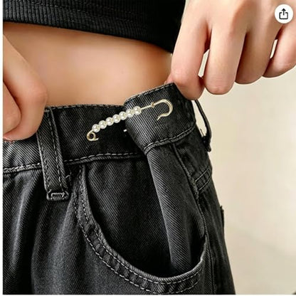 22 Pcs Pearl Brooch Pins for Women Costume Accessory, Retro Faux Crystal Clothing Clips Fashion Decoration Safety Pins for Sweater Shawl Collar Dress Shirt Jeans