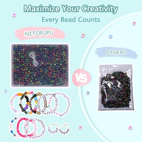 900Pcs Acrylic Letter Beads Alphabet Colorful Letter Black Cube Beads for Friendship Bracelets and Gifts Souvenir Jewelry Making(6 * 6mm Cube) - color: Colorful Black(Cube)
