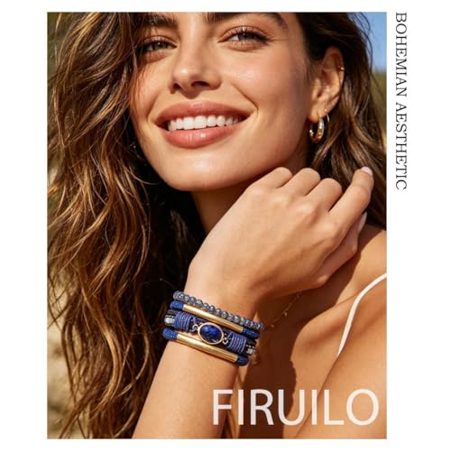 Charm Bracelet Silver Cartoon Friendship Bracelets Stainless Steel Adjustable Bangles for Women Blue - color: A-Blue