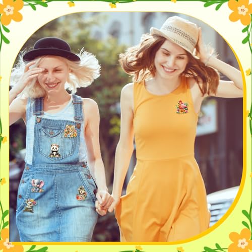 30/60 Pcs Cute Enamel Pins Bulk Plant Flower Animal Halloween Gothic Fall Pumpkin Cartoon Lapel Pin Brooches Jewelry Gift for Backpack Clothes Hats Accessories - style: Animal