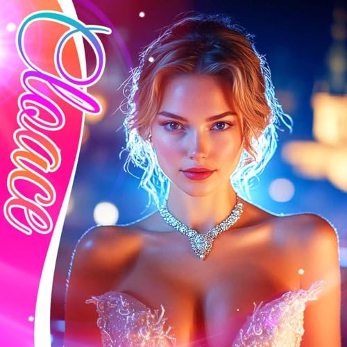 CLOACE Rhinestone Choker Necklace Heart Pendant Diamond Row Necklaces Sparkly Crystal Prom Chain Jewerly Accessories for Women - color: Black