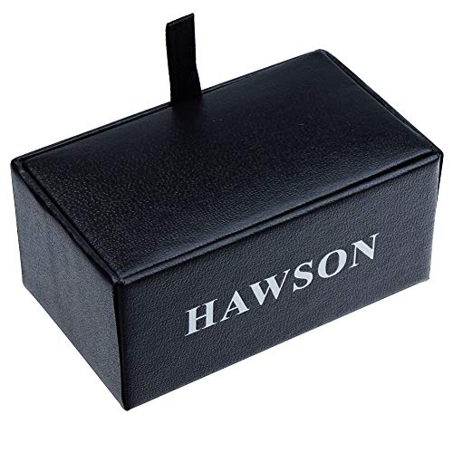 HAWSON 2 inch/ 2.2 inch Tie Clip for Men, Novelty Tie Bar Clip for Men and Boys, Interesting Tie Clip for Party - color: Black Skull