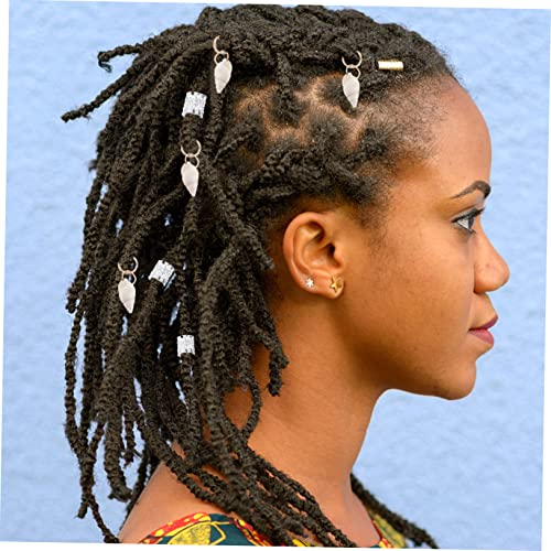 90pcs Dreadlock Hair Accessory Set Metal Hair Cuffs Fashion Jewelry for Women Hollow Design