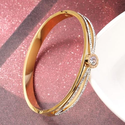 18K Gold Bangle Bracelets for Women 925 Sterling Silver Bracelets Bracelets Adjustable Boho Bracelets Stackble Cuff Bangle Bracelets for Men Women Chunky Gold Bangle Open Cuff Bracelets Christmas Gift - color: Bracelets-07