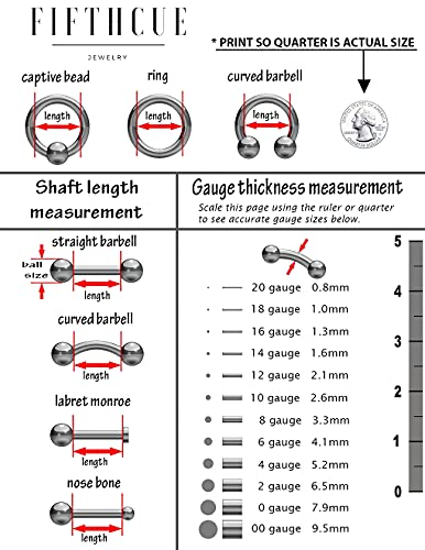 316L Surgical Steel Belly Button Ring - 14GA & 16GA Belly Rings with Interchangeable Balls - Available in 6mm, 8mm, 10mm, 11mm, 12mm Lengths - style: 14G - 11mm Length - 5x8mm Balls