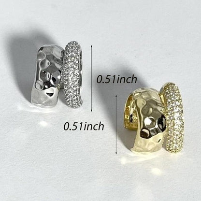 Ear Cuffs for Women – Clip On Cartilage Hoop Earrings – Huggie Hoop Earrings Jewelry Gifts - color: C