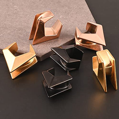 DOEARKO 2PCS Ear Gauges Cool Rhombus Saddle Ear Plugs Body Piercing Tunnels 316 Stainless Steel Hypoallergenic Earrings Plugs for Ears Expander Body Jewelry - color: Gold, size: 25mm(1")