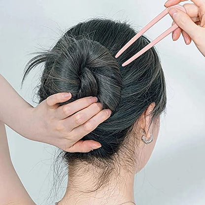 8 Pack French Style U Shaped Hair Pins for Women Girls Hairstyle Accessories