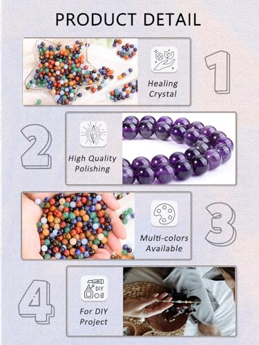 Jovivi 8mm Natural Black Obsidian Gemstone Beads for Jewelry Making,96pcs | Energy Healing Crystals Polished Round Smooth Stone Beads,Genuine Real Stone Beads for Bracelet Necklace - color: Black Obsidian