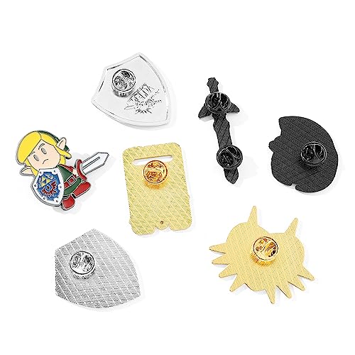FEIMENG JEWELRY 7Pcs Game Series Enamel Pins Set - Collectible and Stylish Accessories for Fans, Pins for Backpack Bag Hat Clothes