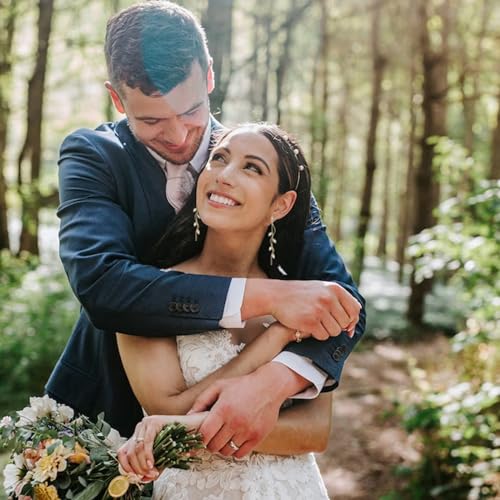 Crystal Wedding Earrings for Bridal Bridesmaid,Bride Drop Earrings Gold Chandelier Dangle Earrings for Women,Cubic Zirconia Rhinestone Dangling Earrings Prom Party Jewelry Gifts - color: Silver