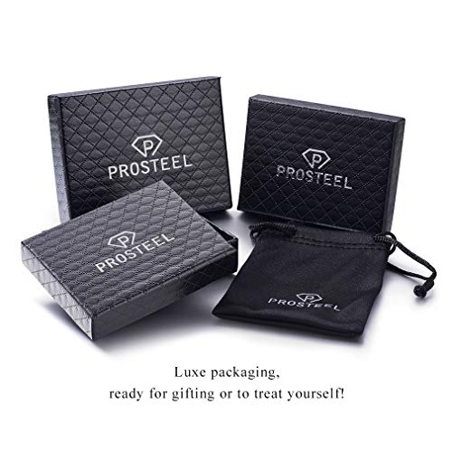 PROSTEEL Stainless Steel Cuff Bracelet You Are Braver Stronger And Smarter Men Women Faith Scripture Christmas Gift Inspirational Cuff Bangle Adjustable
