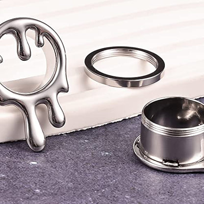 DOEARKO 2PCS Ear Gauges Cool Bat Saddle Ear Plugs Tunnels 316 Stainless Steel Hypoallergenic Earrings Gauges for Ears Expander Body Piercing Jewelry - color: #298 Silver, size: 3/8"