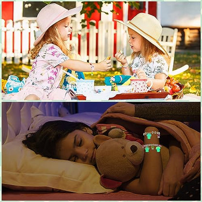 64Pcs Mushroom Resin Charms, Luminous Mushroom Beads | 32 Solid and 32 Glow in The Dark, Mushrooms Pendant, DIY Crafts, Bracelet Necklace Earrings Jewelry Making, Party Favors - style: Mushroom Style