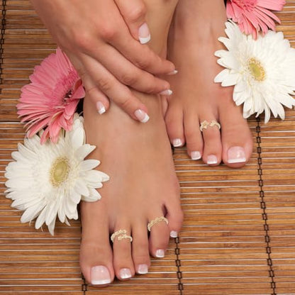 Mikovivi 3 Pcs Flower Toe Rings for Women, Gold-Tone Open Adjustable Band Toe Rings Set Bohemian Summer Beach Foot Jewelry Accessories