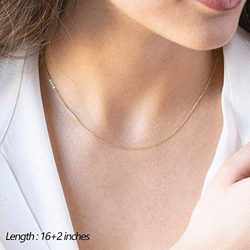 Turandoss Dainty Layered Choker Necklace, Handmade Y Pendant Necklace Multilayer Bar Disc Necklace Adjustable Layering Choker Necklaces for Women - style: 3PCS - Chain&Disc&Hammered Disc