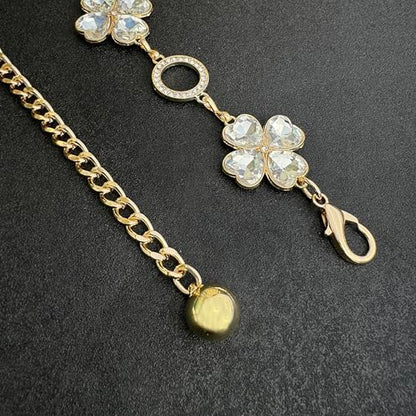 Women's Chain Belt Adjustable Rhinestone Metal Waist Belts for Women Ladies Chain Belt for Dresses - color: S-05
