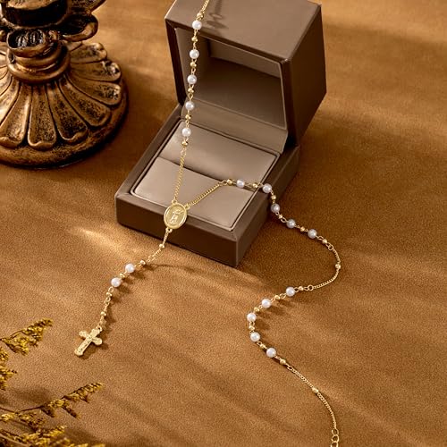 CHESKY Long Necklace for Women, 14k Gold Plated/Streling Silver Lariat Y Necklaces - style: y necklace 14