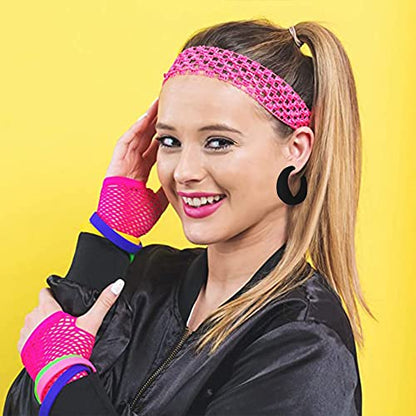 Acrylic Resin Earrings 70s 80s Colorful Hoop Earrings C Shape Trendy Chunky Cute Candy Earrings Jewelry for Women - color: Black