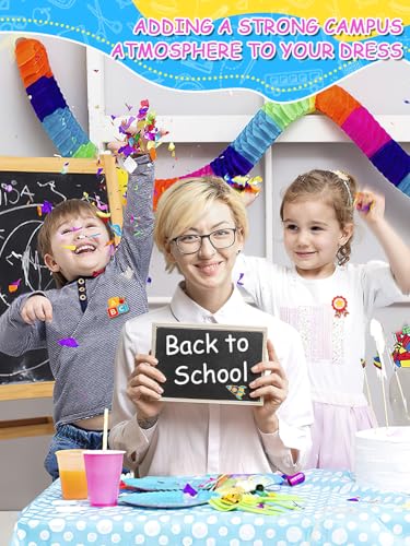 JUNEBRUSHS 28PCS Back to School Enamel Pins Cute Brooch Pins | Welcome Back to School Party, Classroom Favor Supplies, Exchange Gift Clothes Hat Accessories - style: Back to School Style