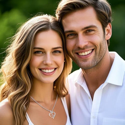 TOUPOP Gifts for Women Her 925 Sterling Silver Rose Heart Initial Necklace Butterfly Heart Jewelry Anniversary Birthday Gifts for Wife Girlfriend Mom - color: O Initial