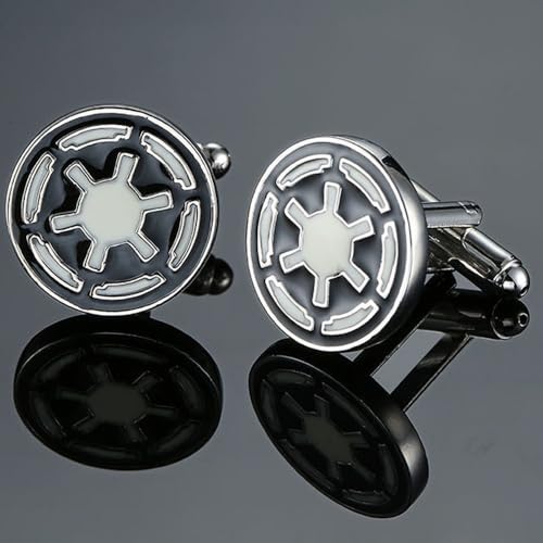 Men’s Soccer Ball Cufflinks – 1 Pair Stainless Steel French Shirt Cuff Nails, Polished Brass Business Suit Accessory – Ideal for Weddings, Birthdays, and Father’s Day - color: Rudder